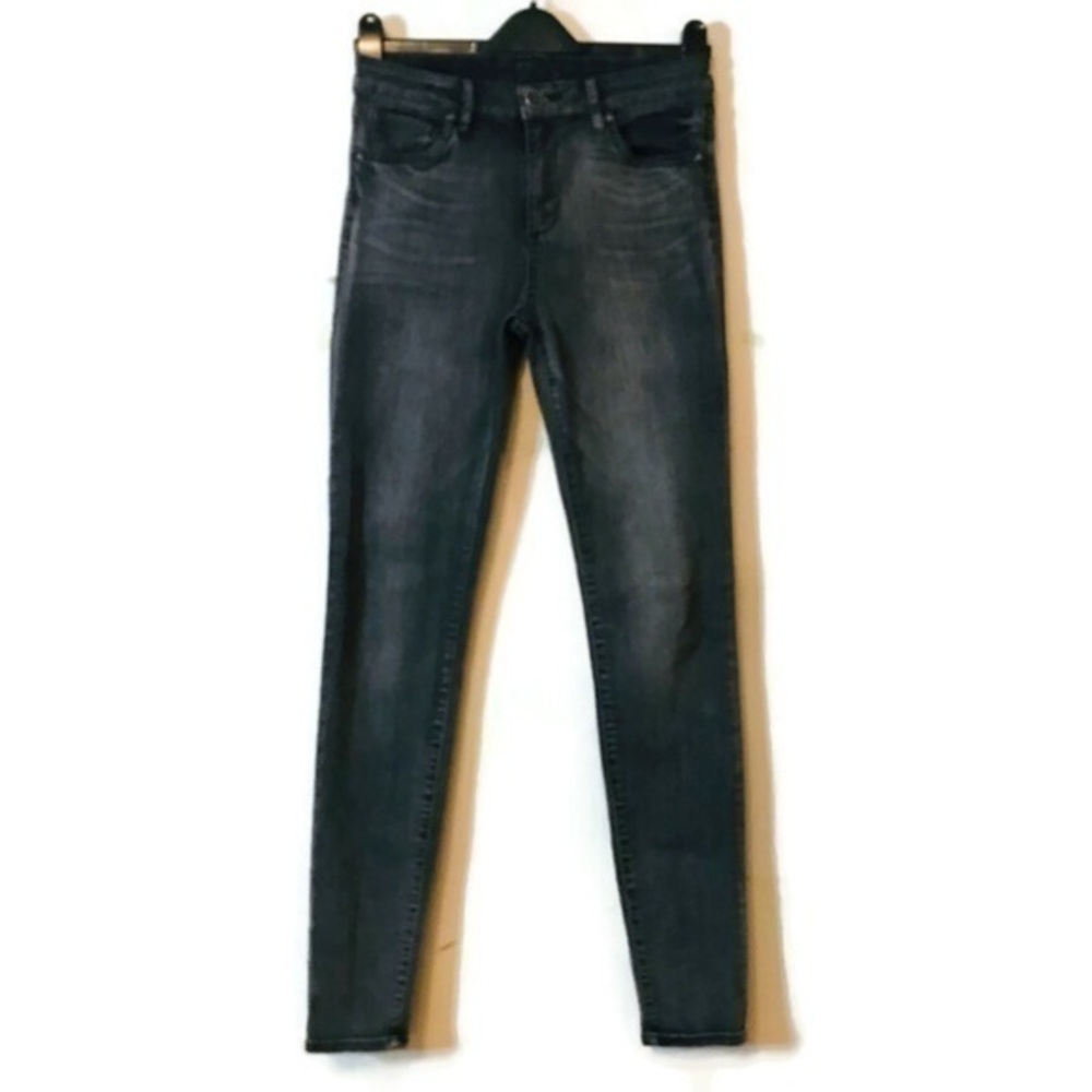 Kut from the Kloth Faded Black High Rise Skinny Jeans Women’s size 4 27 small
